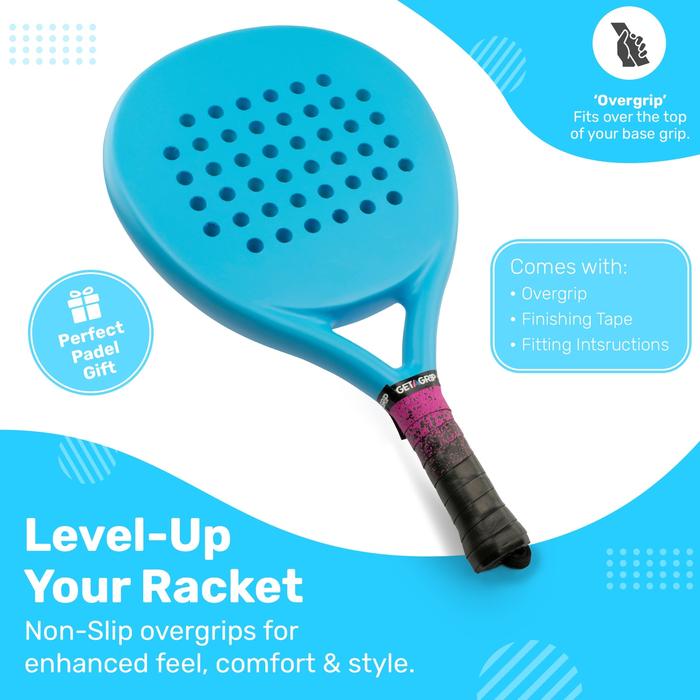 GET A GRIP LOOKING SHARP OVERGRIPS