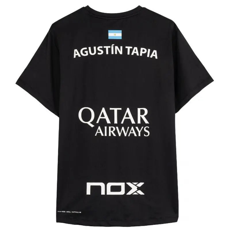 NOX SPONSOR AT10 BLACK T-SHIRT