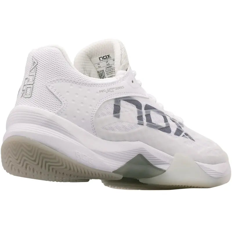 NOX AT10 LUX WHITE/GREY SNEAKERS