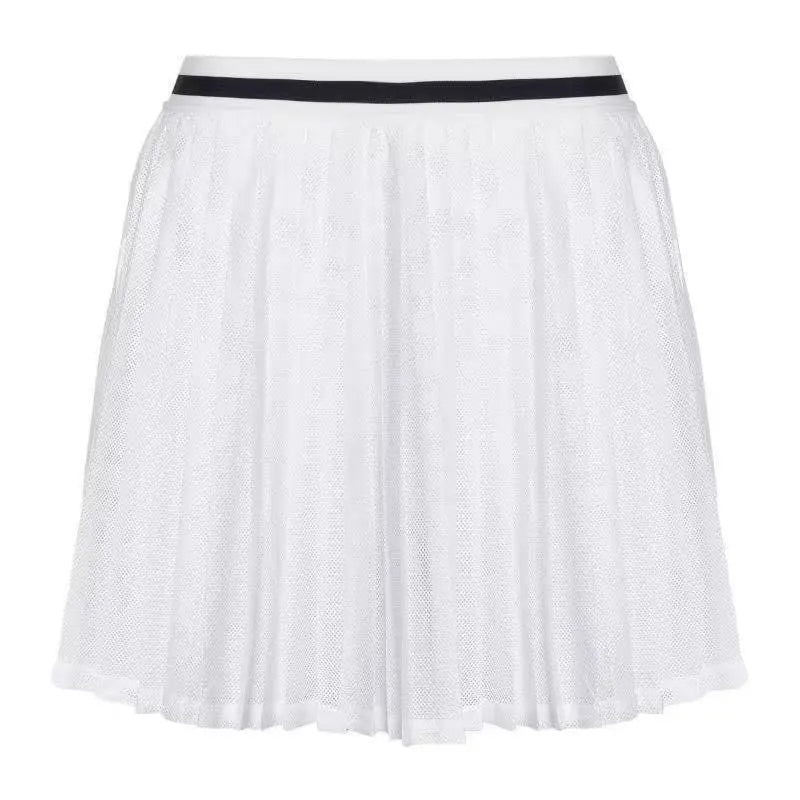 WILSON TEAM PLEATED SKIRT WHITE