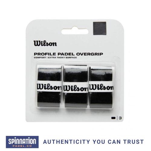 BLISTER WILSON PROFILE BLACK OVERGRIPS