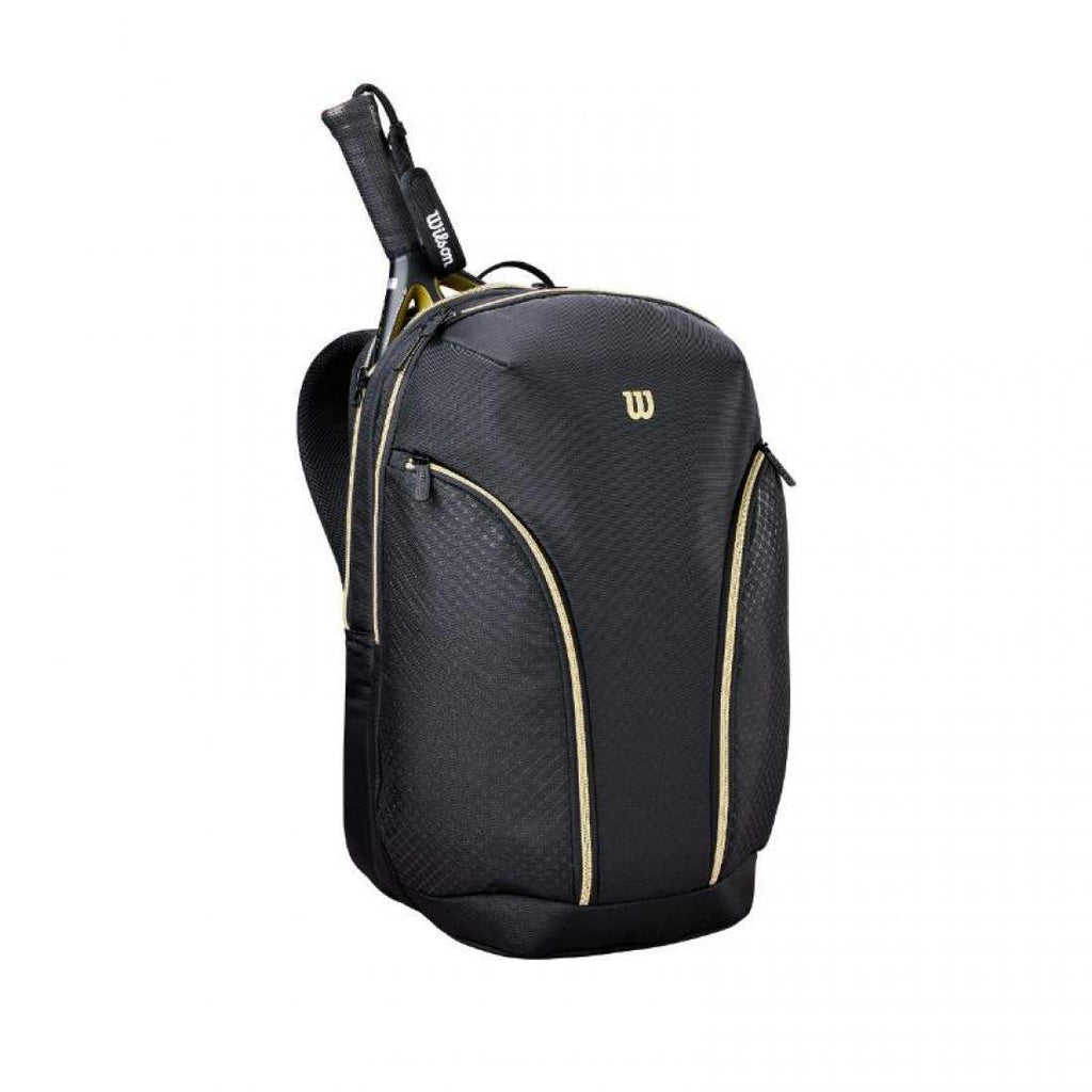 WILSON DEFY V1 BACKPACK BLACK GOLD PADEL BAG
