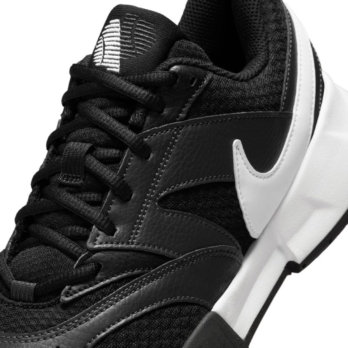 RUNNING SHOES NIKE COURT LITE 4 WHITE BLACK WOMAN SHOES