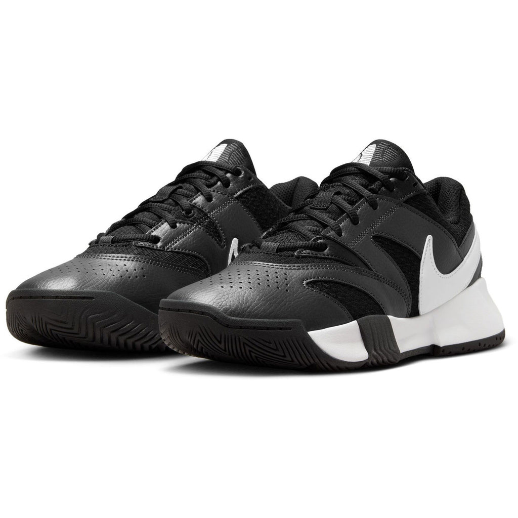 RUNNING SHOES NIKE COURT LITE 4 WHITE BLACK WOMAN SHOES