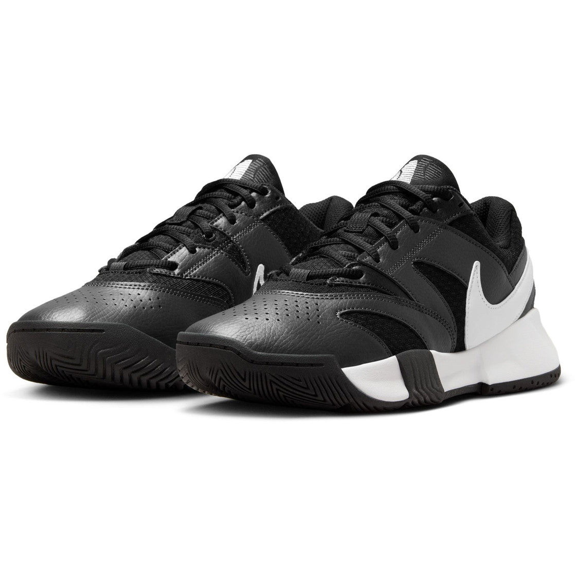 RUNNING SHOES NIKE COURT LITE 4 WHITE BLACK WOMAN SHOES