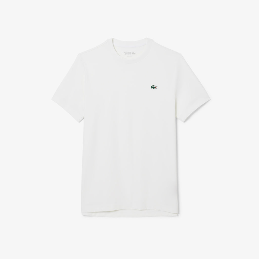 LACOSTE LIGHTWEIGHT STRECTH WHITE T-SHIRT (XL)