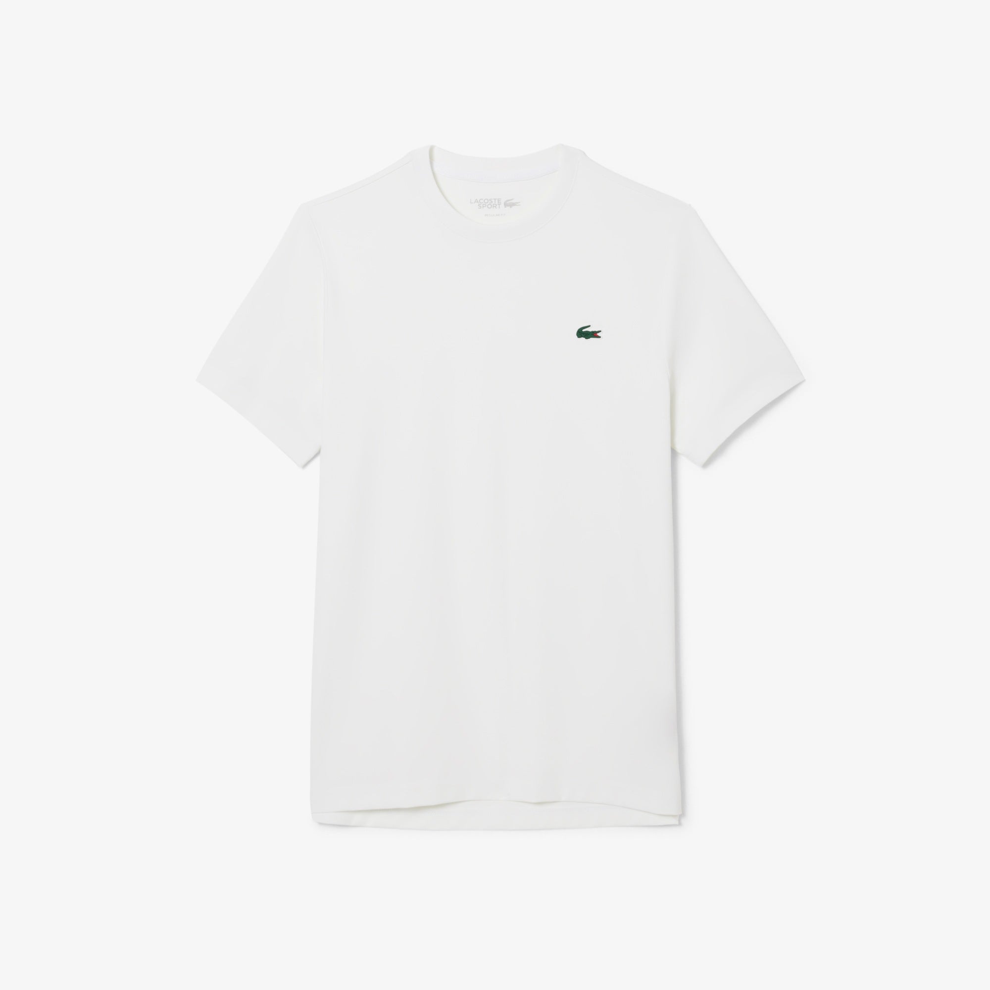 LACOSTE LIGHTWEIGHT STRECTH WHITE T-SHIRT (XL)