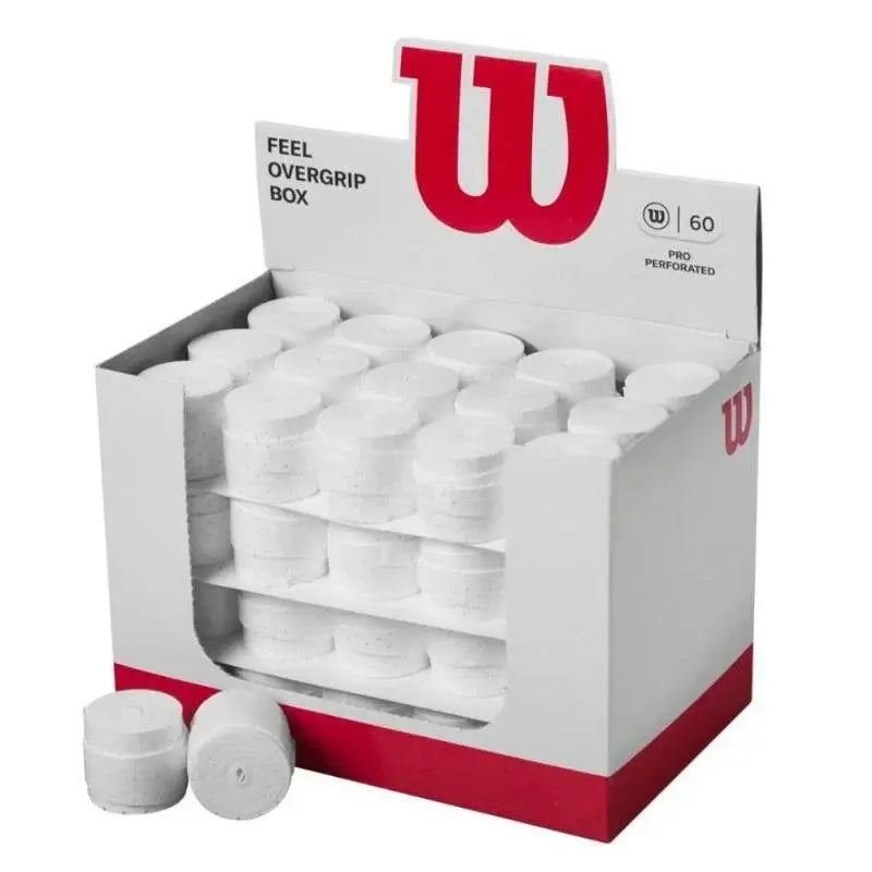 WILSON FEEL PRO PERFORATED WHITE OVERGRIPS
