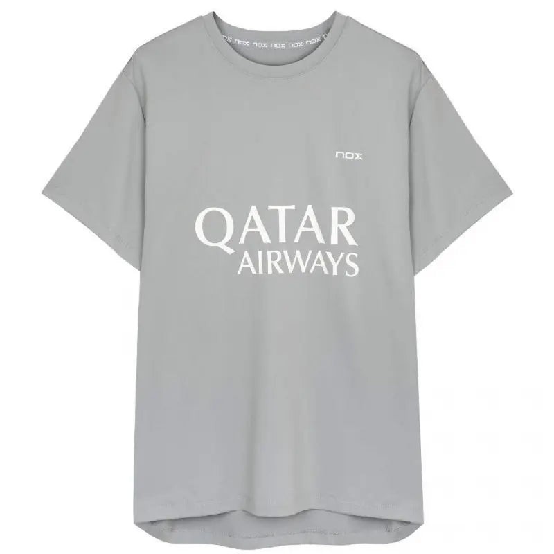 NOX SPONSOR AT10 GREY T-SHIRT - BY AGUSTIN TAPIA