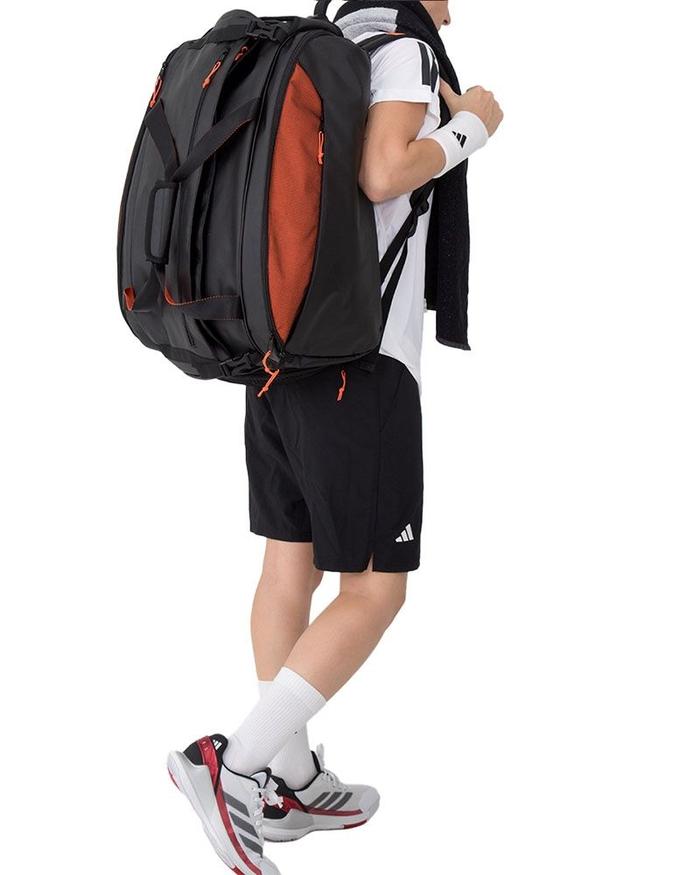 ADIDAS MULTIGAME BLACK ORANGE PADEL BAG