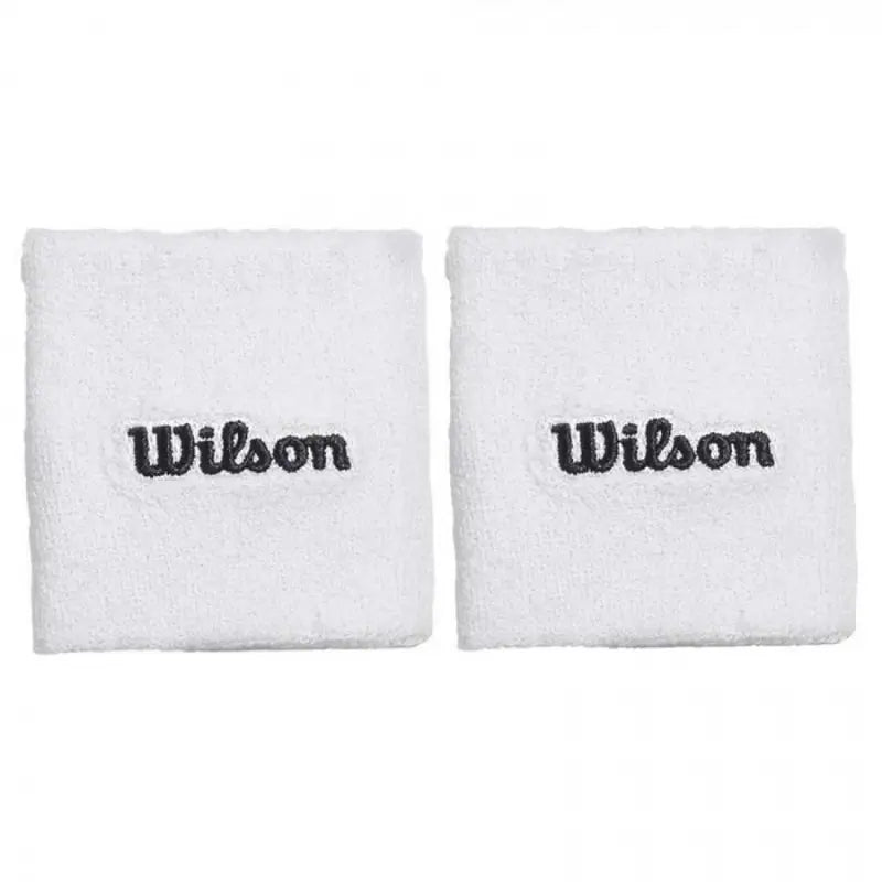 WILSON WHITE WRISTBANDS SMALL