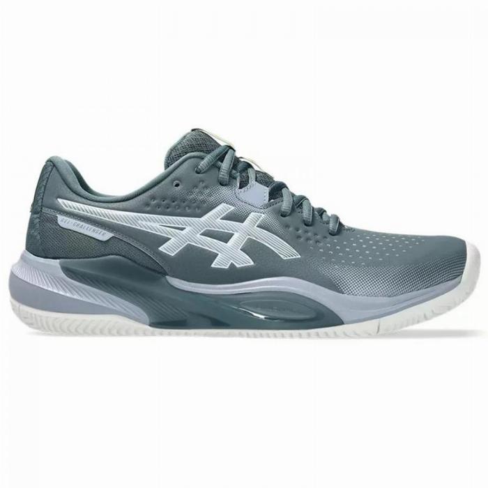 ASICS GEL CHALLENGER 15 CLAY GREEN STEEL GREY SHOES