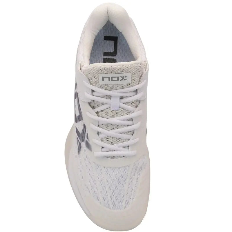 NOX AT10 LUX WHITE/GREY SNEAKERS