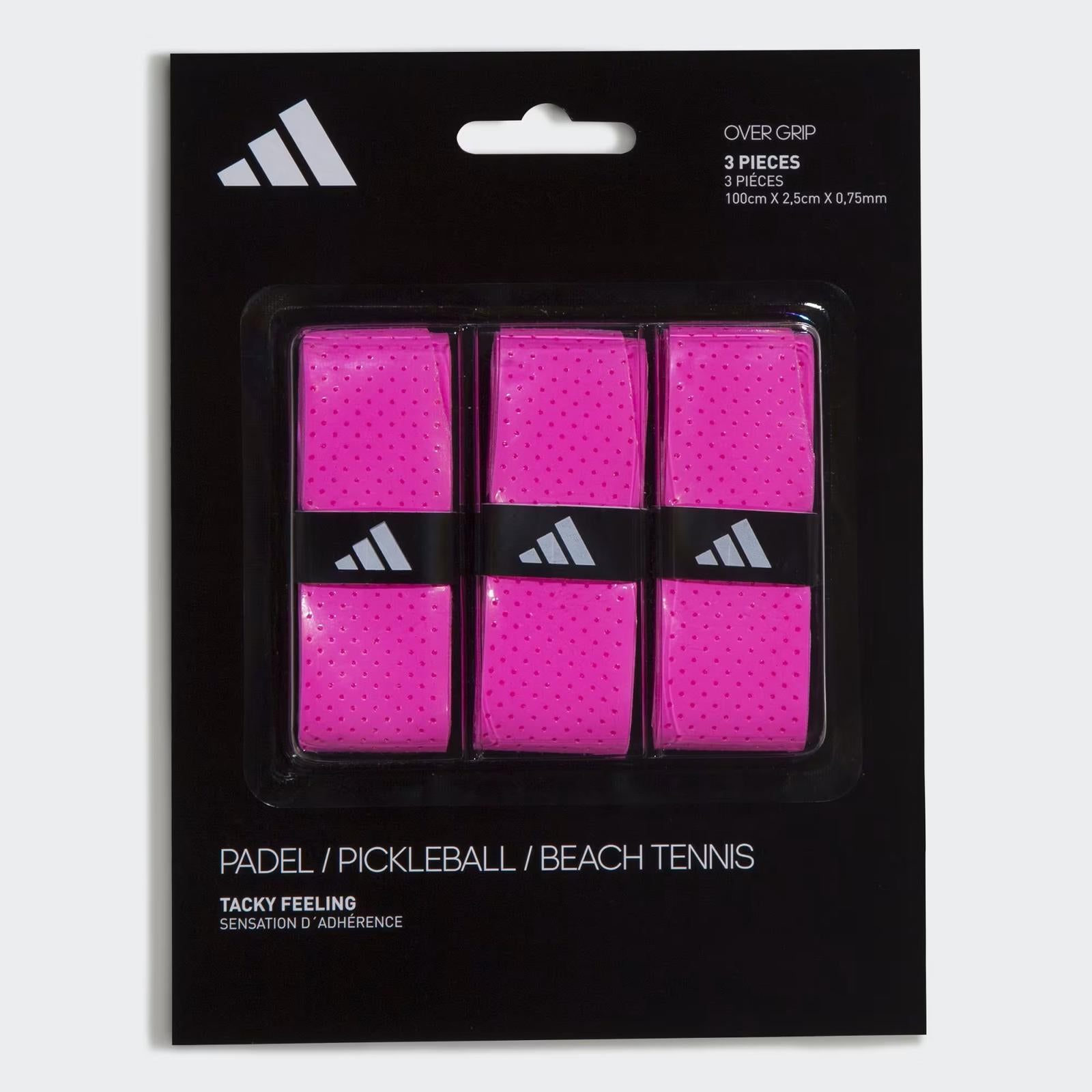 ADIDAS OVERGRIPS 3 PACK PINK