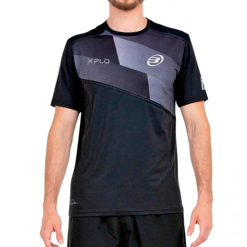BULLPADEL 25V BLACK T-SHIRT BY. DI NENNO - XXL