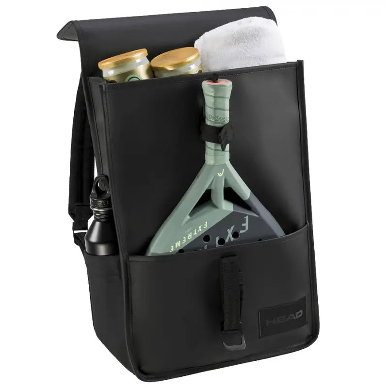HEAD PRO 23L BLACK BACKPACK PADEL BAG