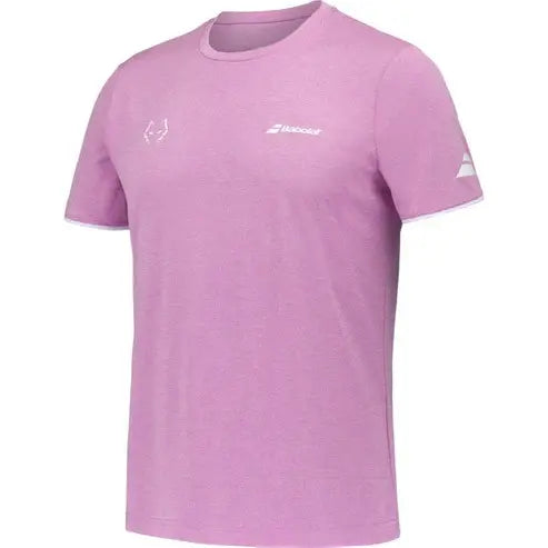 T-SHIRT BABOLAT PINK - XL BY. JUAN LEBRON