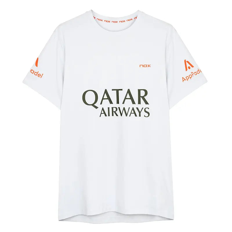 T-SHIRT NOX SPONSOR AT10 WHITE (XL)