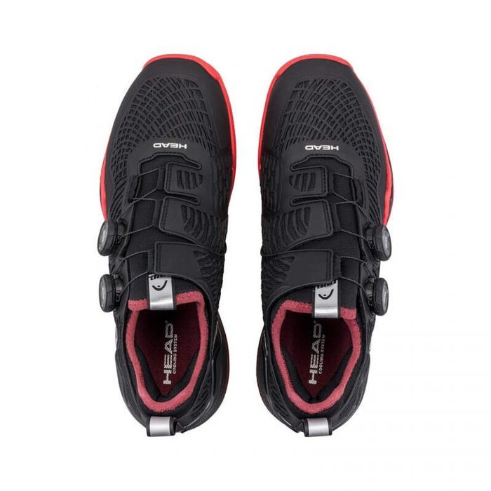 HEAD ENDURE PRO BOA CLAY BLACK RED SHOES