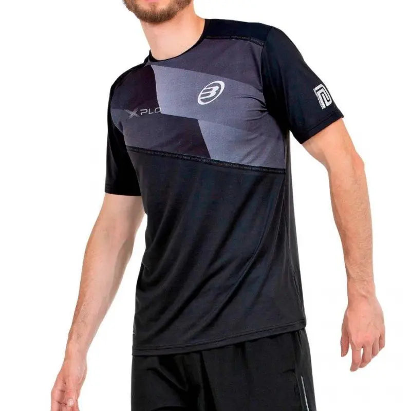 BULLPADEL 25V BLACK T-SHIRT BY. DI NENNO - XXL