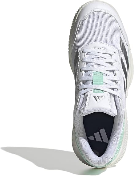 PADEL/TENNIS SHOES Adidas Courtquick White Silver Woman Shoes