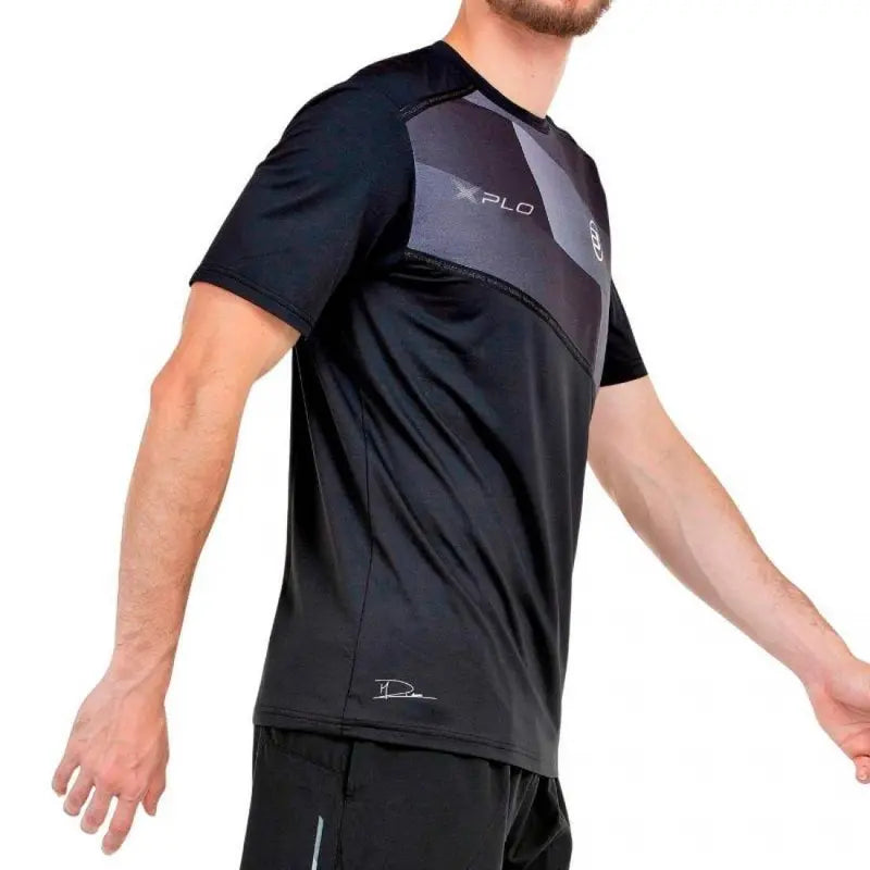 BULLPADEL 25V BLACK T-SHIRT BY. DI NENNO - XXL