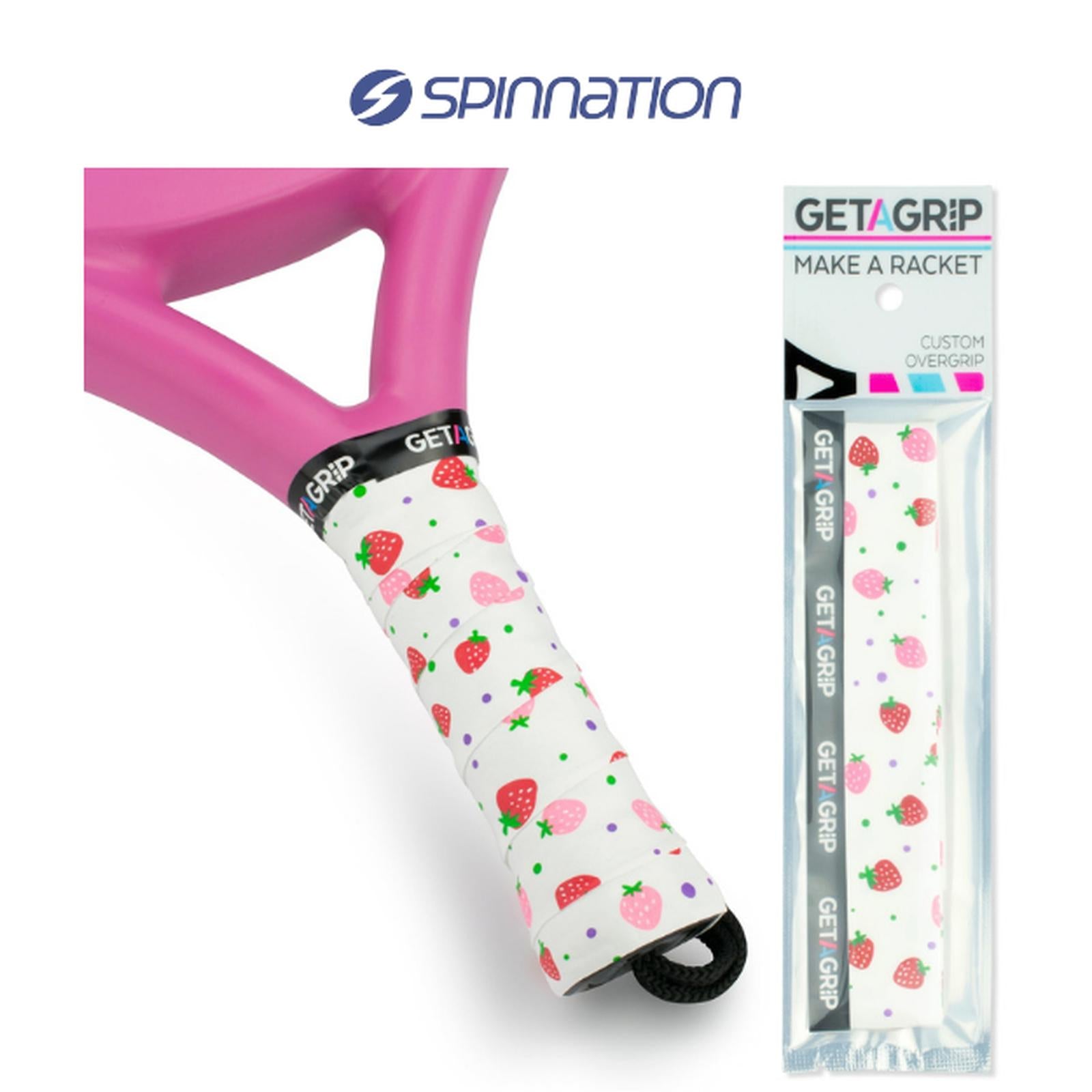 GET A GRIP STRAWBERRY AND CREAM OVERGRIPS