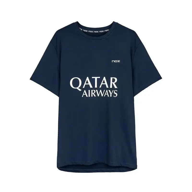 NOX SPONSOR AT10 DARK BLUE T-SHIRT - BY AGUSTIN TAPIA