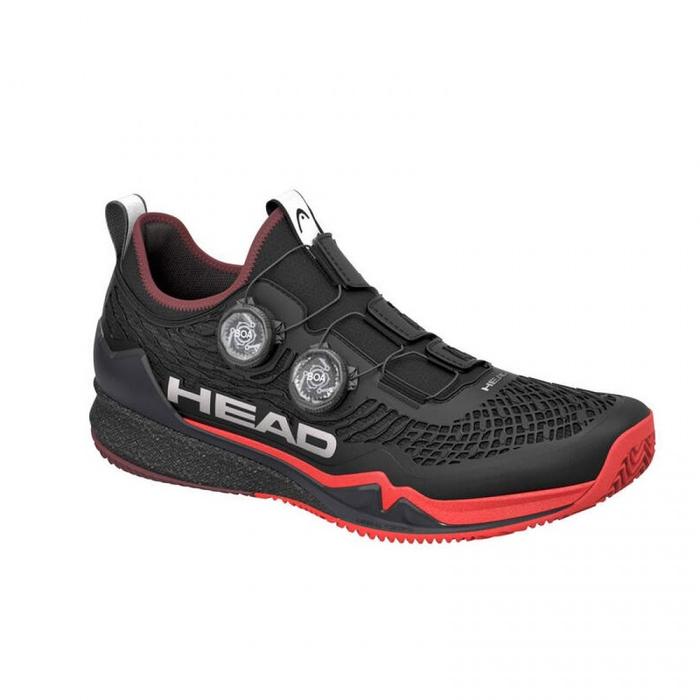 HEAD ENDURE PRO BOA CLAY BLACK RED SHOES