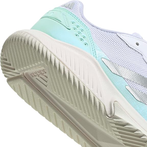PADEL/TENNIS SHOES Adidas Courtquick White Silver Woman Shoes