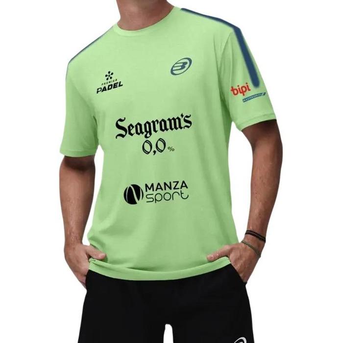 BULLPADEL MONSTE ACID GREEN T-SHIRT VIGORE BY. PAQUITO