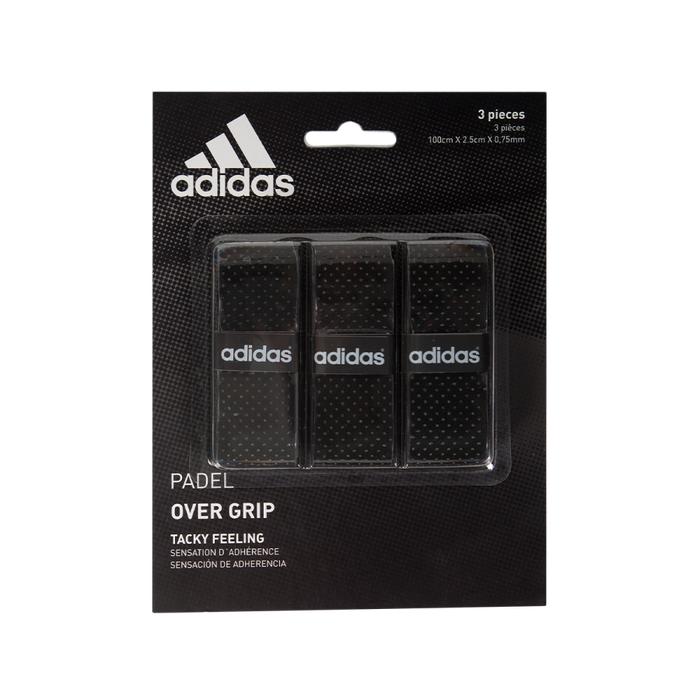 ADIDAS OVERGRIPS 3 PACK BLACK