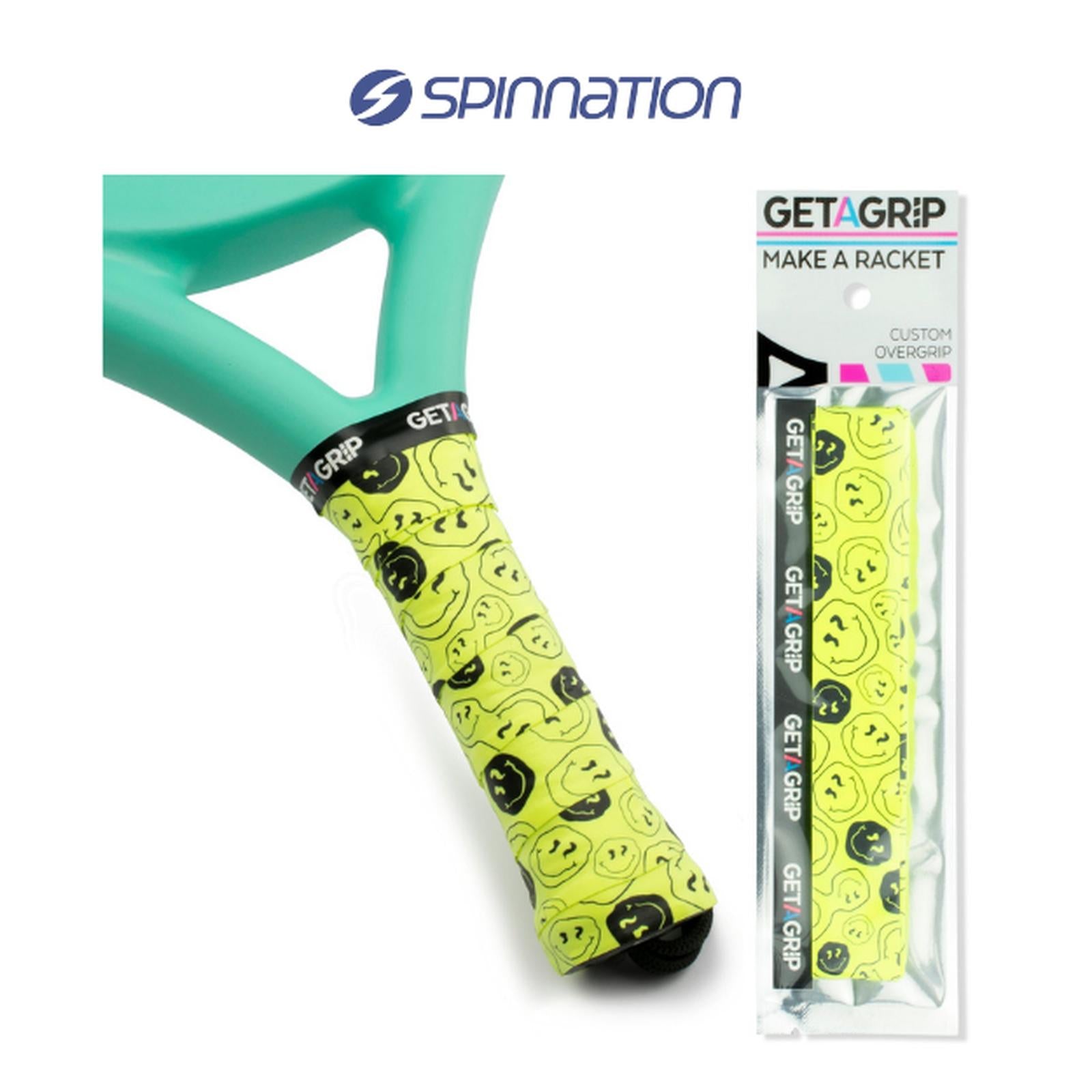 GET A GRIP SMILEY OVERGRIPS