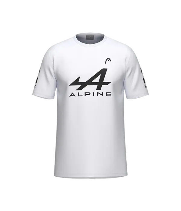 T-SHIRT HEAD ARTURO COELLO SPONSOR WHITE