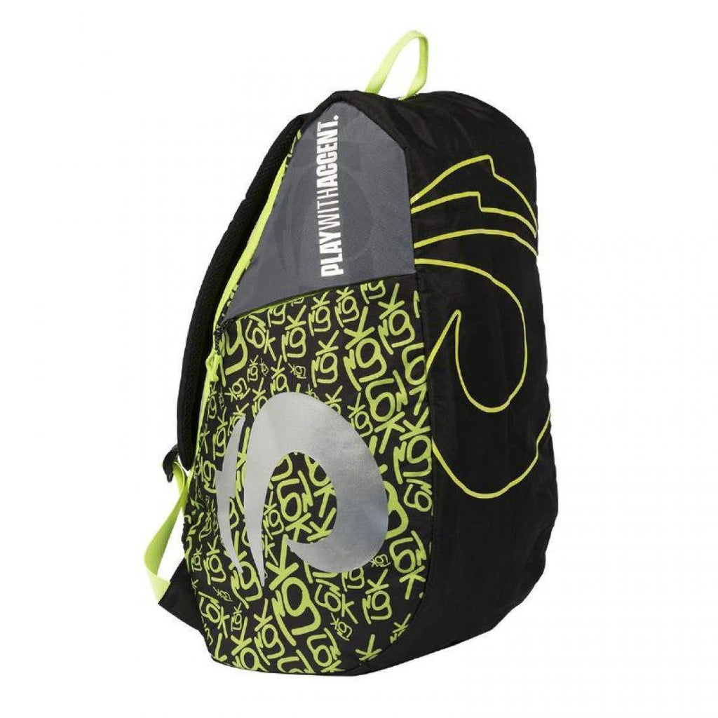LOK ONE 2 BLACK GREEN PADEL BAG