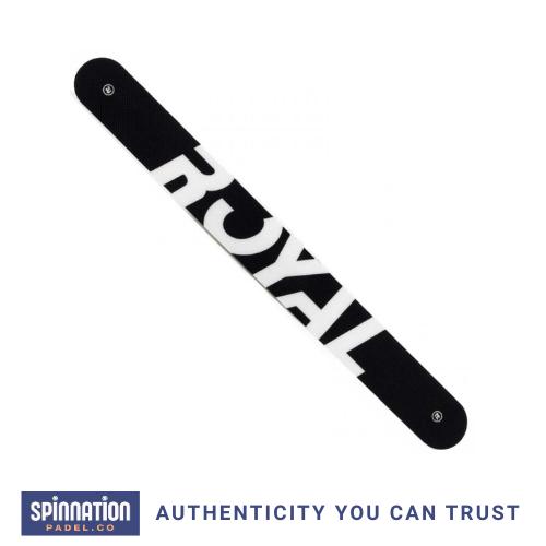 ROYAL PADEL PROTECTOR BLACK WHITE LOGO
