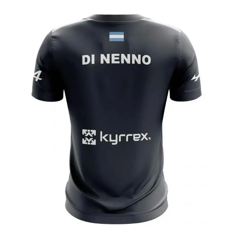 BULLPADEL PREMIER PADEL FINALS T-SHIRT BLACK LYCIAN - XXL