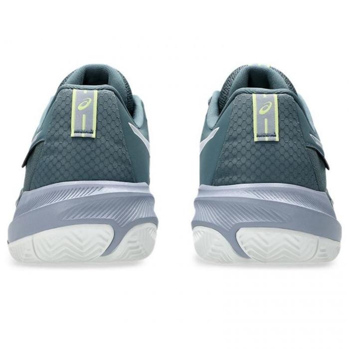 ASICS GEL CHALLENGER 15 CLAY GREEN STEEL GREY SHOES