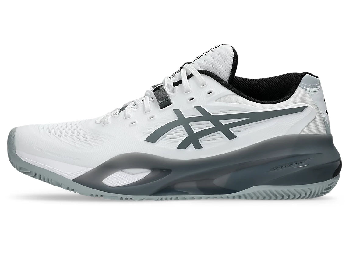 PADEL/TENNIS SHOES ASICS GEL RESOLUTION X WHITE STEEL GREY SHOES