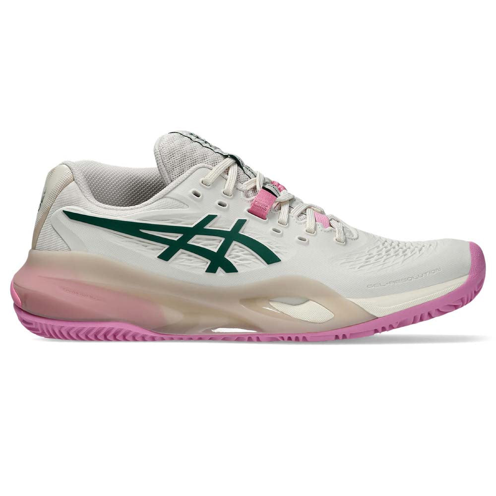 PADEL/TENNIS SHOES ASICS RESOLUTION X SOFT OAT JEWEL GREEN SHOES