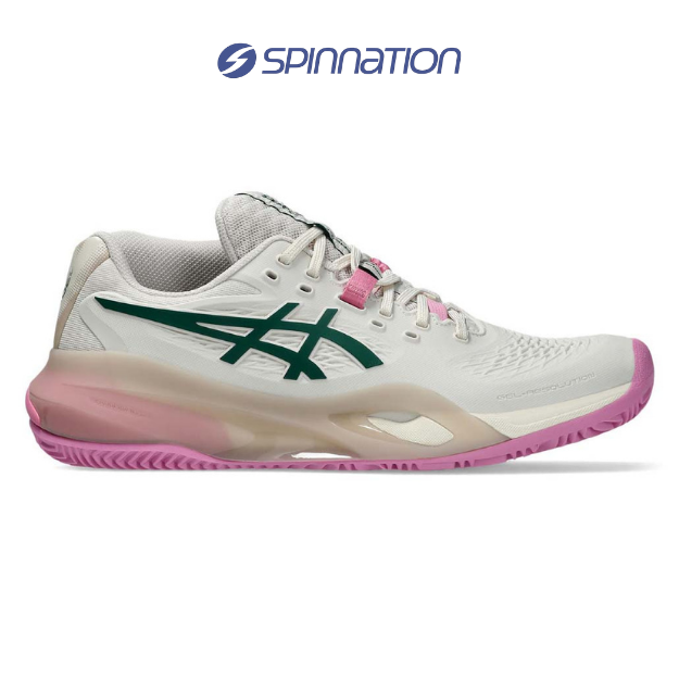 PADEL/TENNIS SHOES ASICS RESOLUTION X SOFT OAT JEWEL GREEN SHOES
