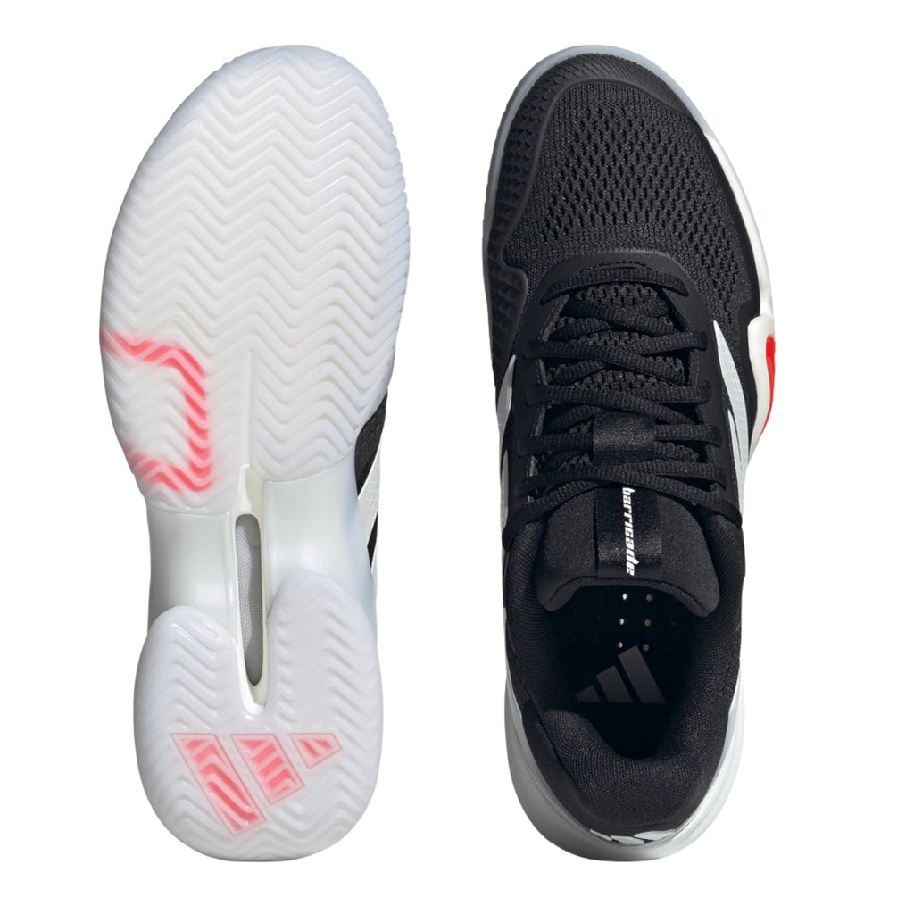 PADEL/TENNIS ADIDAS BARRICADE 14 BLACK LUCID RED SHOES