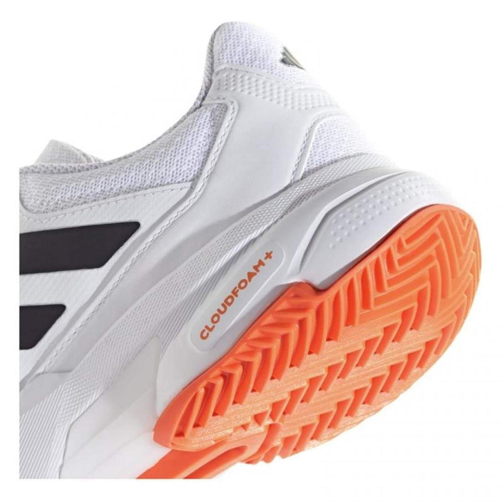 ADIDAS COURTJAM CONTROL 3 CLAY WHITE ORANGE BLACK