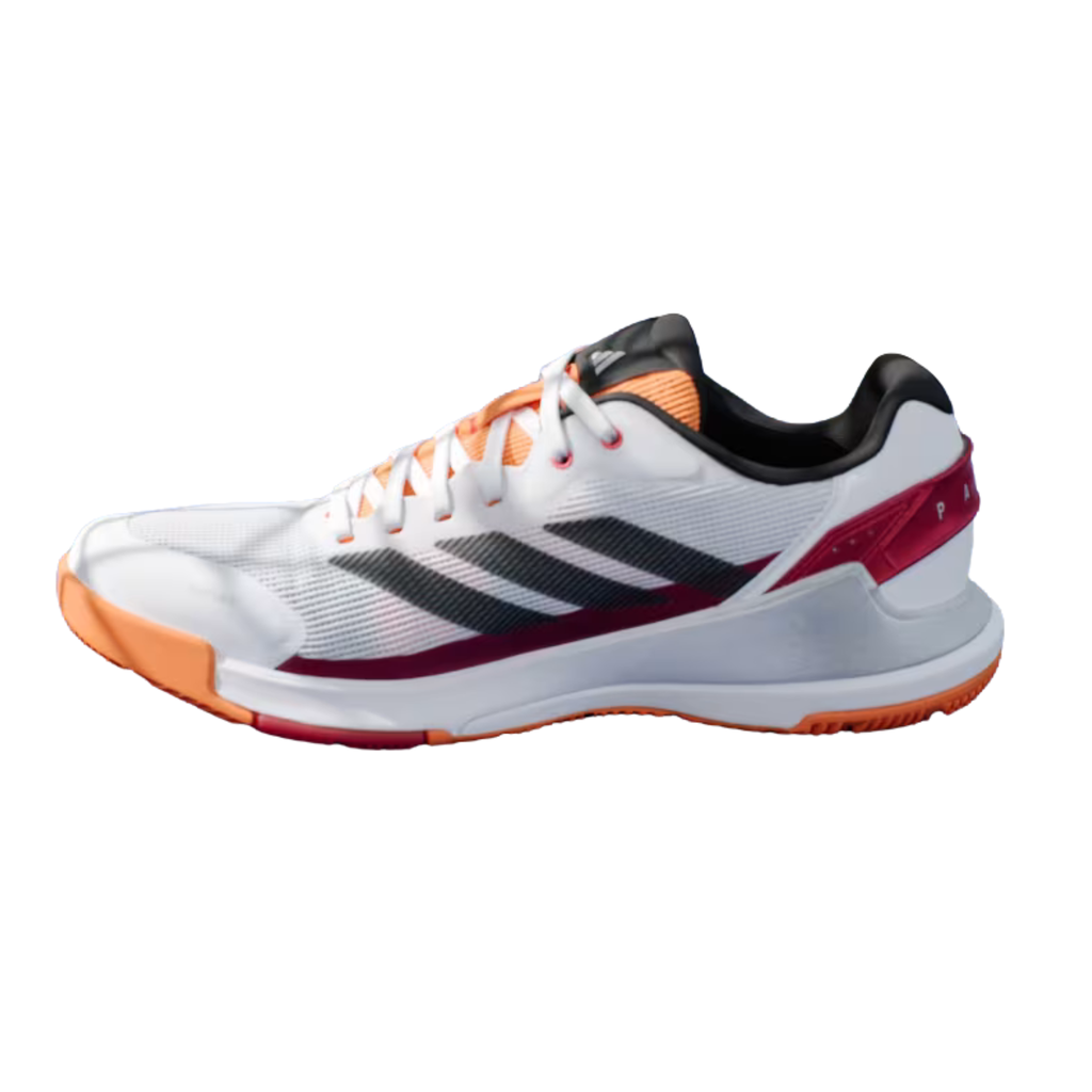 ADIDAS CRAZYQUICK LS WHITE RED ORANGE PADEL SHOES