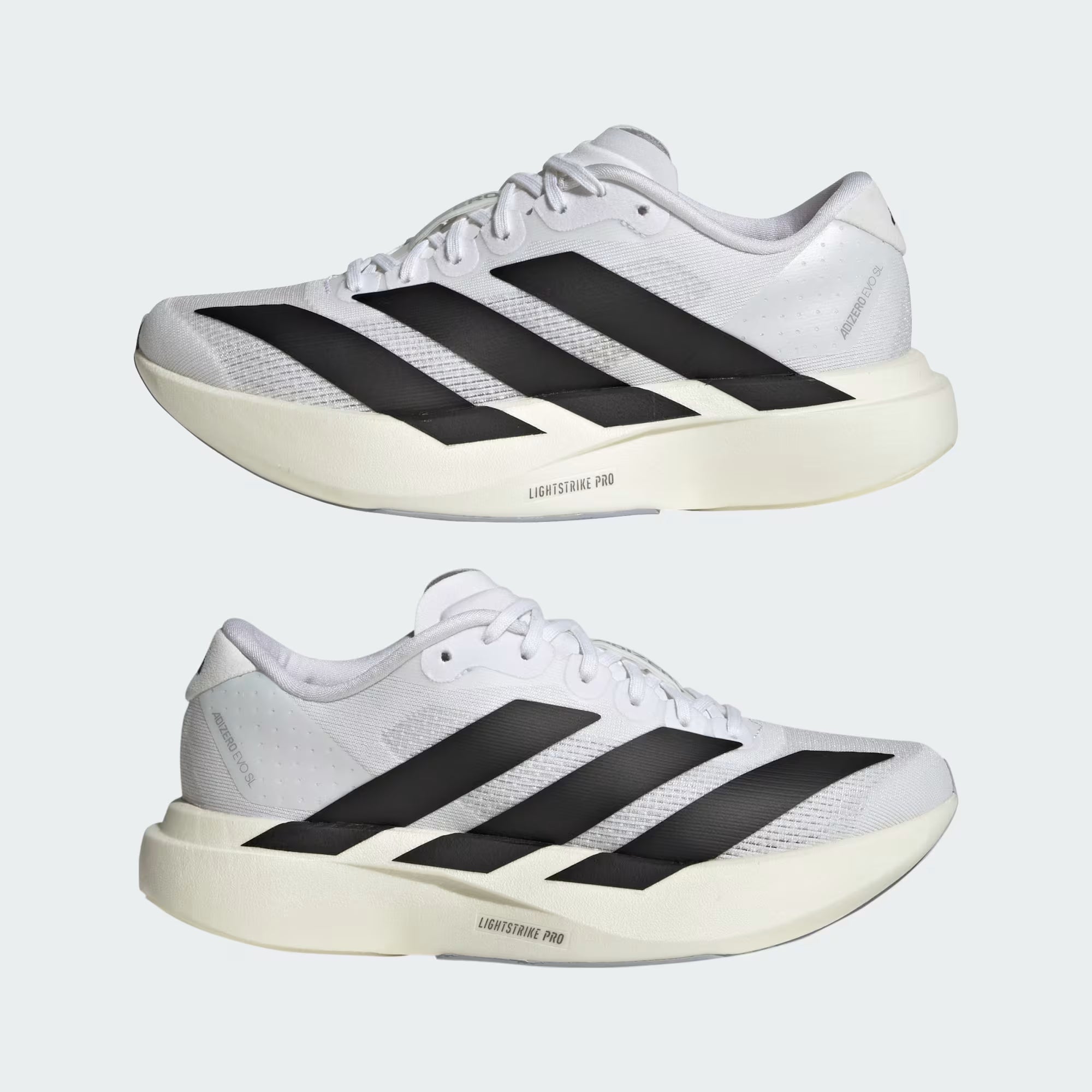 Running Shoes Adidas Adizero EVO SL White Black Shoes