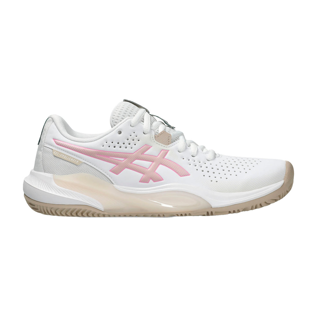 Padel Shoes Asics Gel Challenger 15 Padel White Bubblegum Shoes