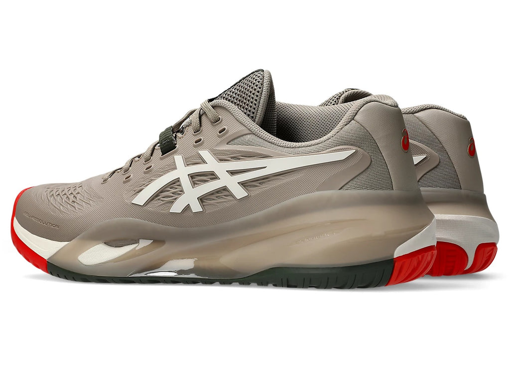 Asics Gel Resolution X Greige Soft Oat Shoes