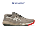 Asics Gel Resolution X Greige Soft Oat Shoes