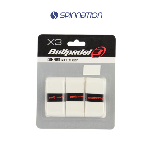 BULLPADEL COMFORT WHITE OVERGRIPS