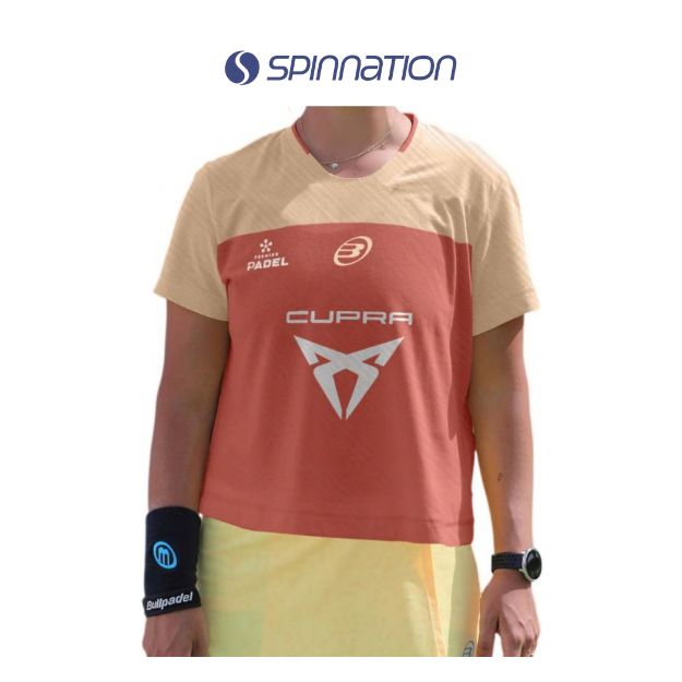 BULLPADEL AZABAL OFFICIAL T-SHIRT GRAPEFRUIT